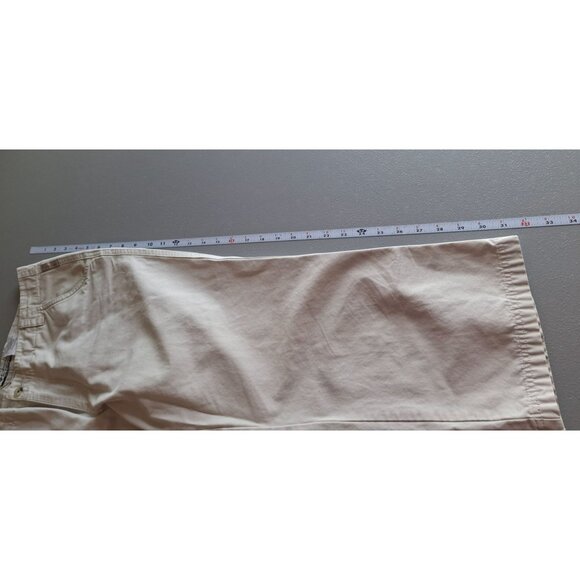 Columbia Womens Capri Pants Beige Size 12 Casual Lightweight Comfort Gorpcore - Picture 8 of 9